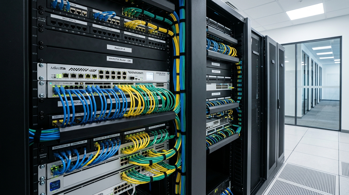 Enterprise Network Infrastructure Setup